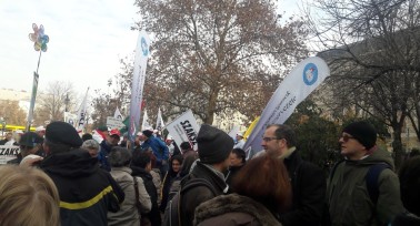 A PSZ is részt vett a január 5-ére szervezett tüntetésen