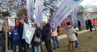 A PSZ Győrben is kifejezte szolidaritását