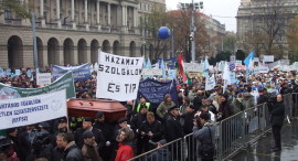 Tüntetés 2008